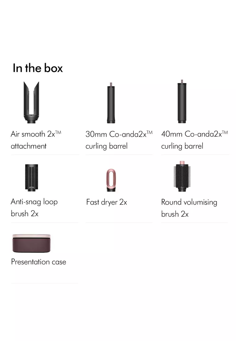 Airwrap Co-anda2x multi-styler & dryer | 6-in-1 | All day curls | Faster drying