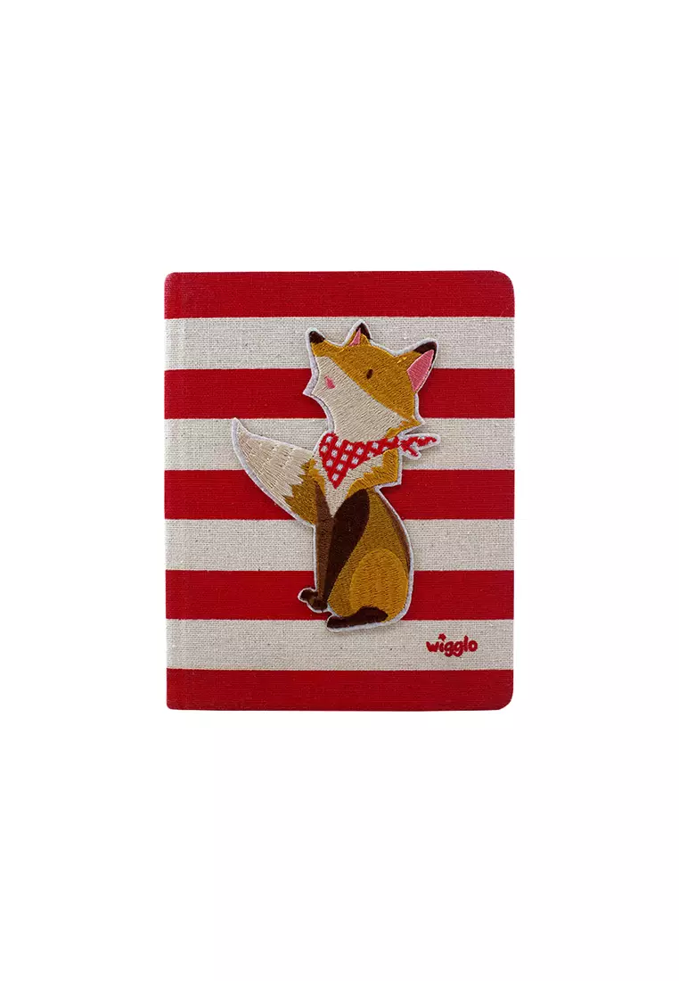 Notebook Canvas Fox Red