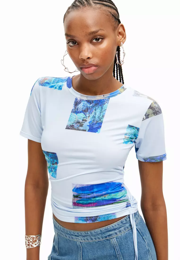 M. Christian Lacroix cut-out T-shirt 