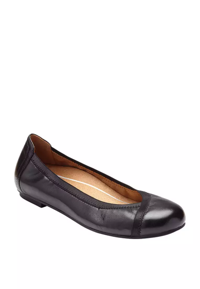 Vionic best sale black flats