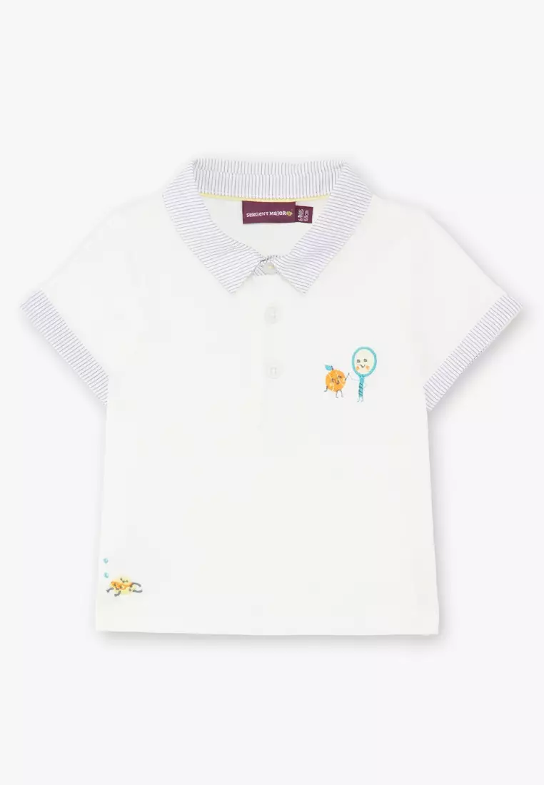 Tennis Detail Polo Shirt