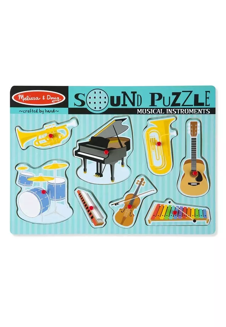 Melissa and doug musical instruments puzzle discount