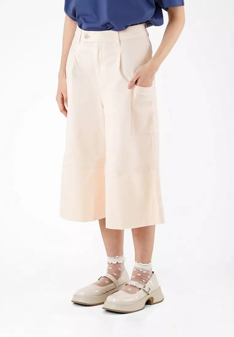 3Second Women's Mina Cullote Pants Loose Fit C021223