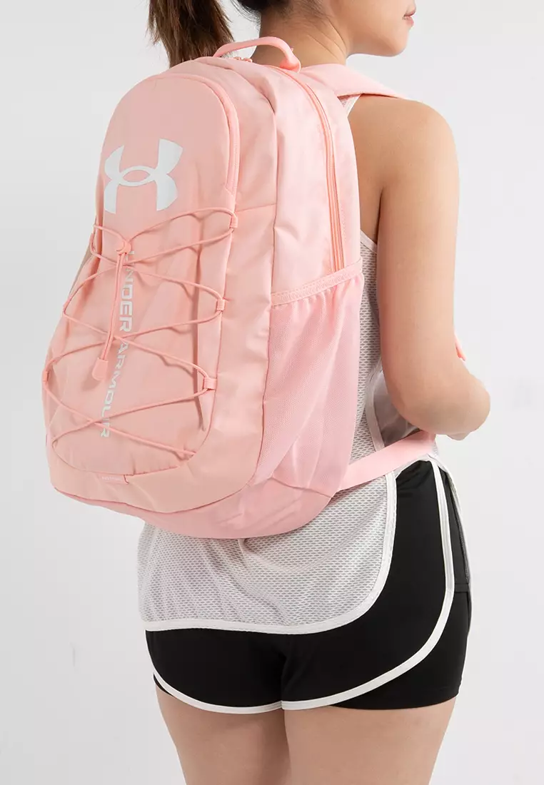 Under Armour Hustle Sport Backpack-Pink