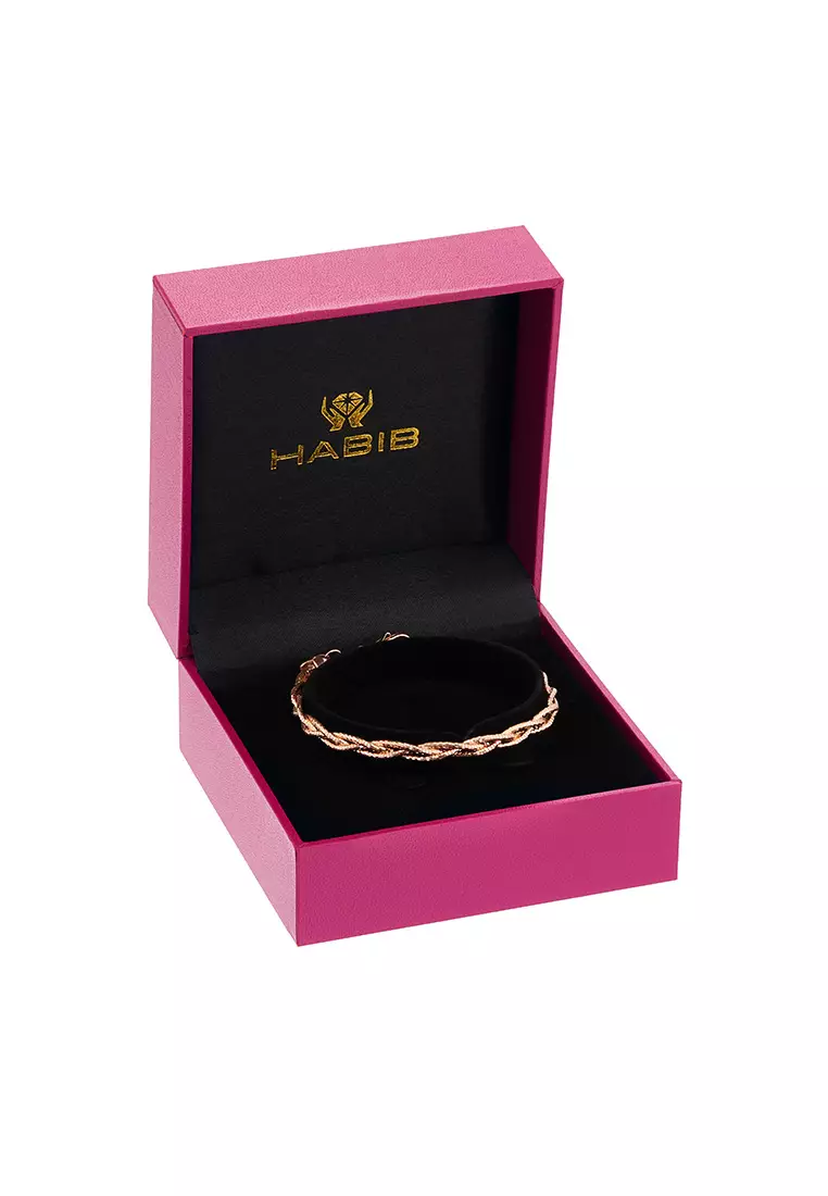 HABIB 925 Silver Bracelet BR1956 RS