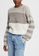 ESPRIT grey ESPRIT Striped wool blend jumper 099D2AA4F103F3GS_1