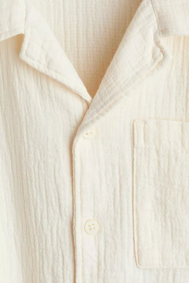 Muslin resort shirt