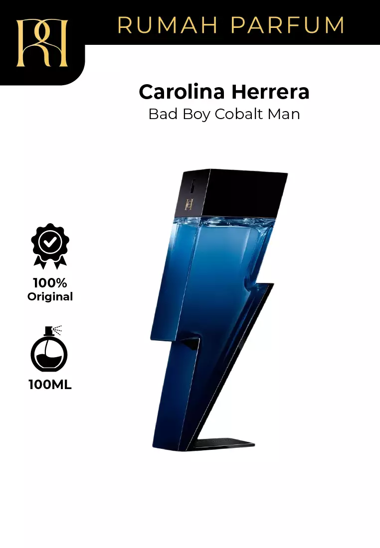 Jual Carolina Herrera Carolina Herrera Bad Boy Cobalt Man 100 ML ...