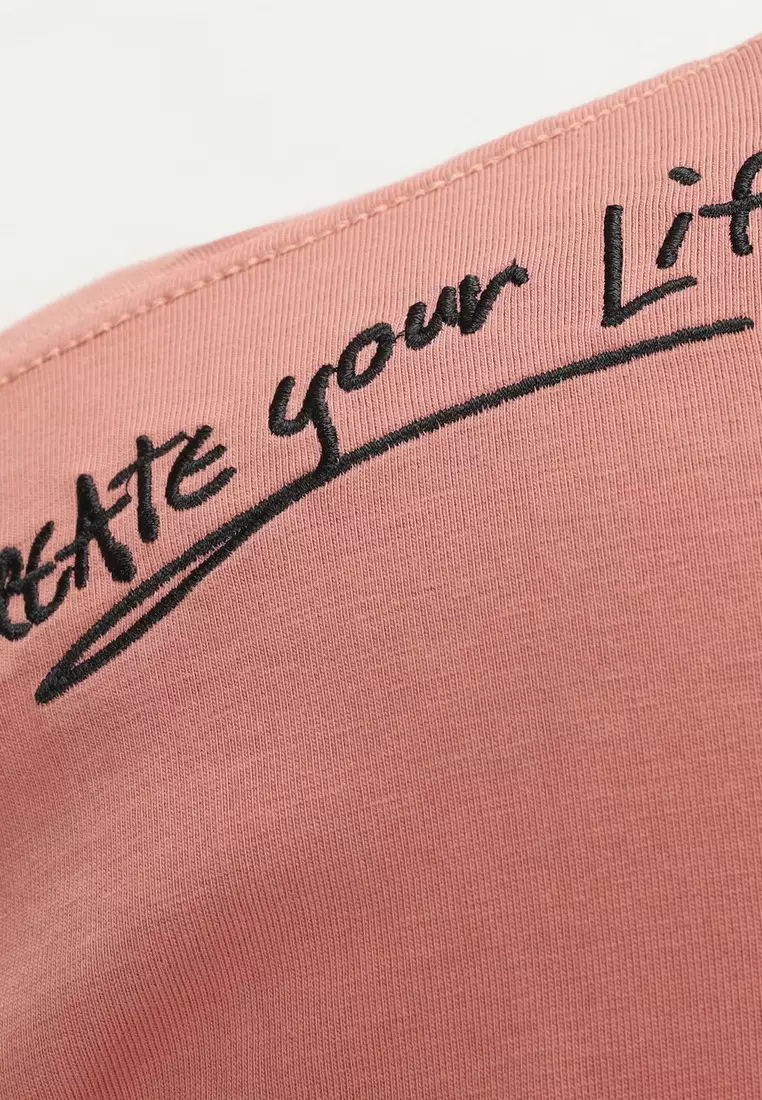 NX T-Shirt Cotton Combed Tebal Sablon Bordir Pria 207470091