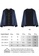 A-IN GIRLS navy Elegant Stitching Lapel Top 60F1EAA00D657DGS_5