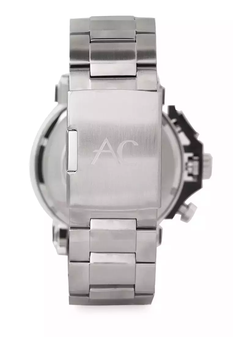 Alexandre Christie Men AC 9205 MCBTBBA Stainless steel