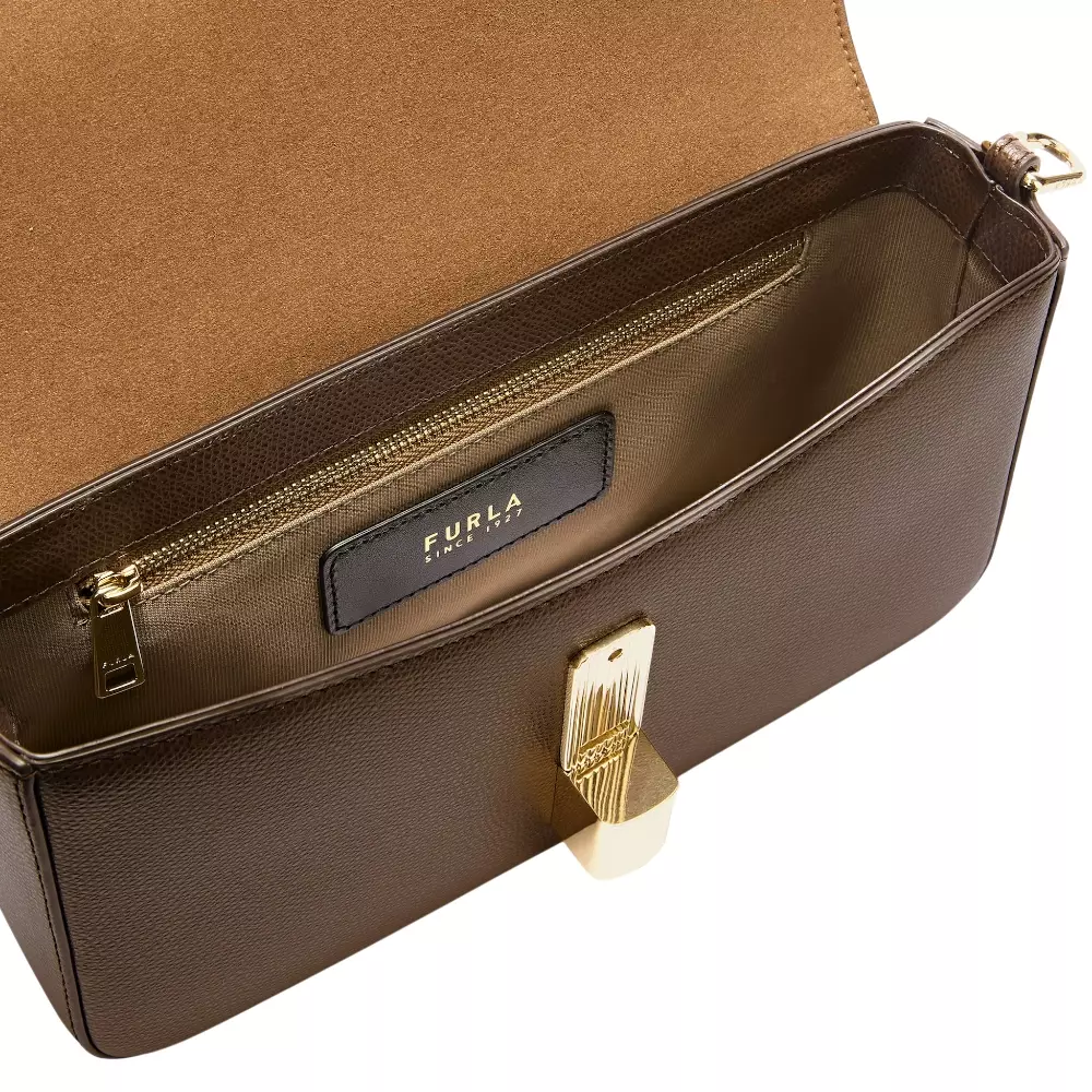 Iride S Crossbody Bag Espresso Ghw