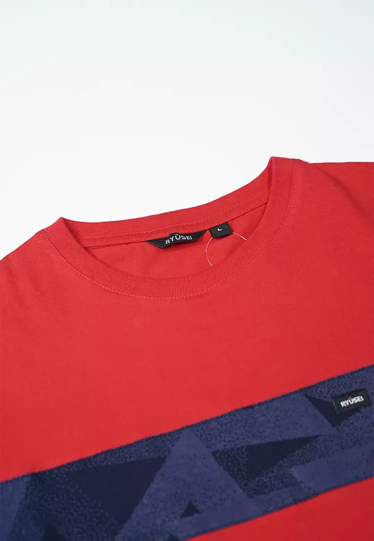 Ryusei Kaos Pria Tazawa CMB Red