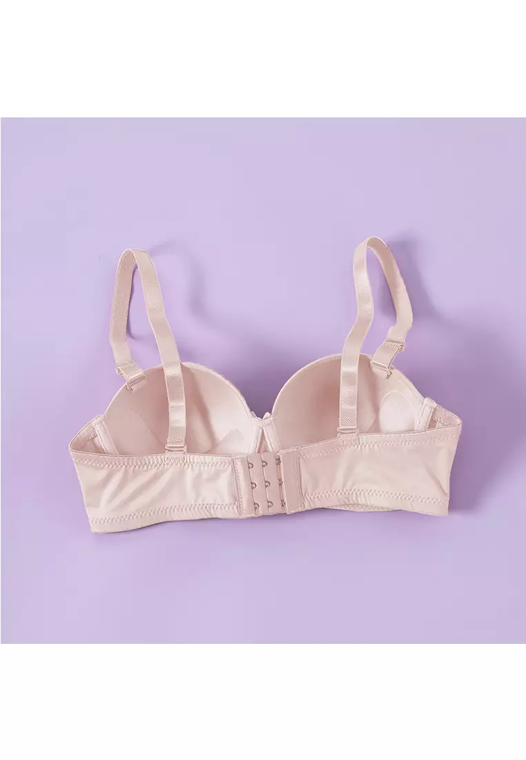 Jual Felancy Felancy Bra Daily Wear 1/2 Cup 073-1277B - Purple