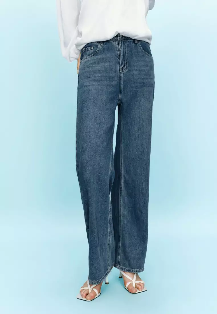 Urban Revivo Mid-Waist Jeans 2024, Buy Urban Revivo Online