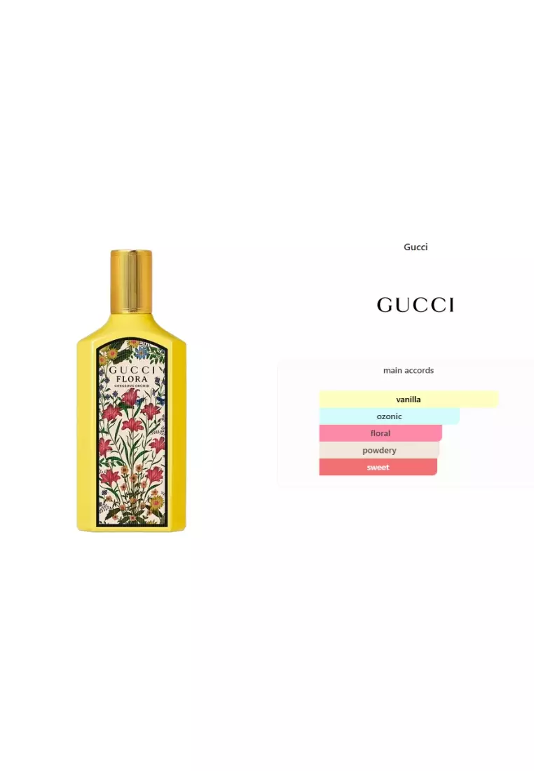 Gucci Flora Gorgeous Orchid Woman EDP - 100 ML (Parfum Wanita)