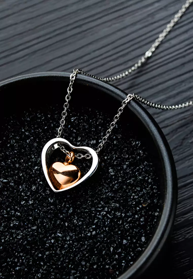 Heart Shape Pendants Necklace