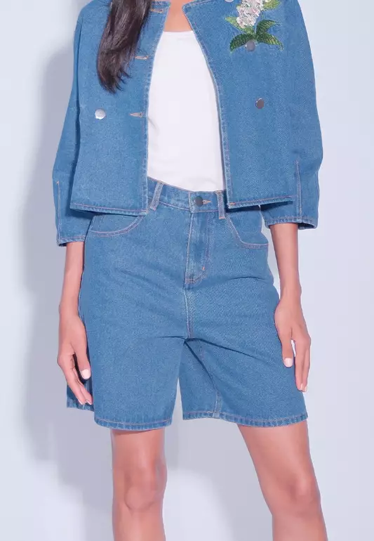 DNM Studios x Raxenne Kingfisher Shorts W/ Embro