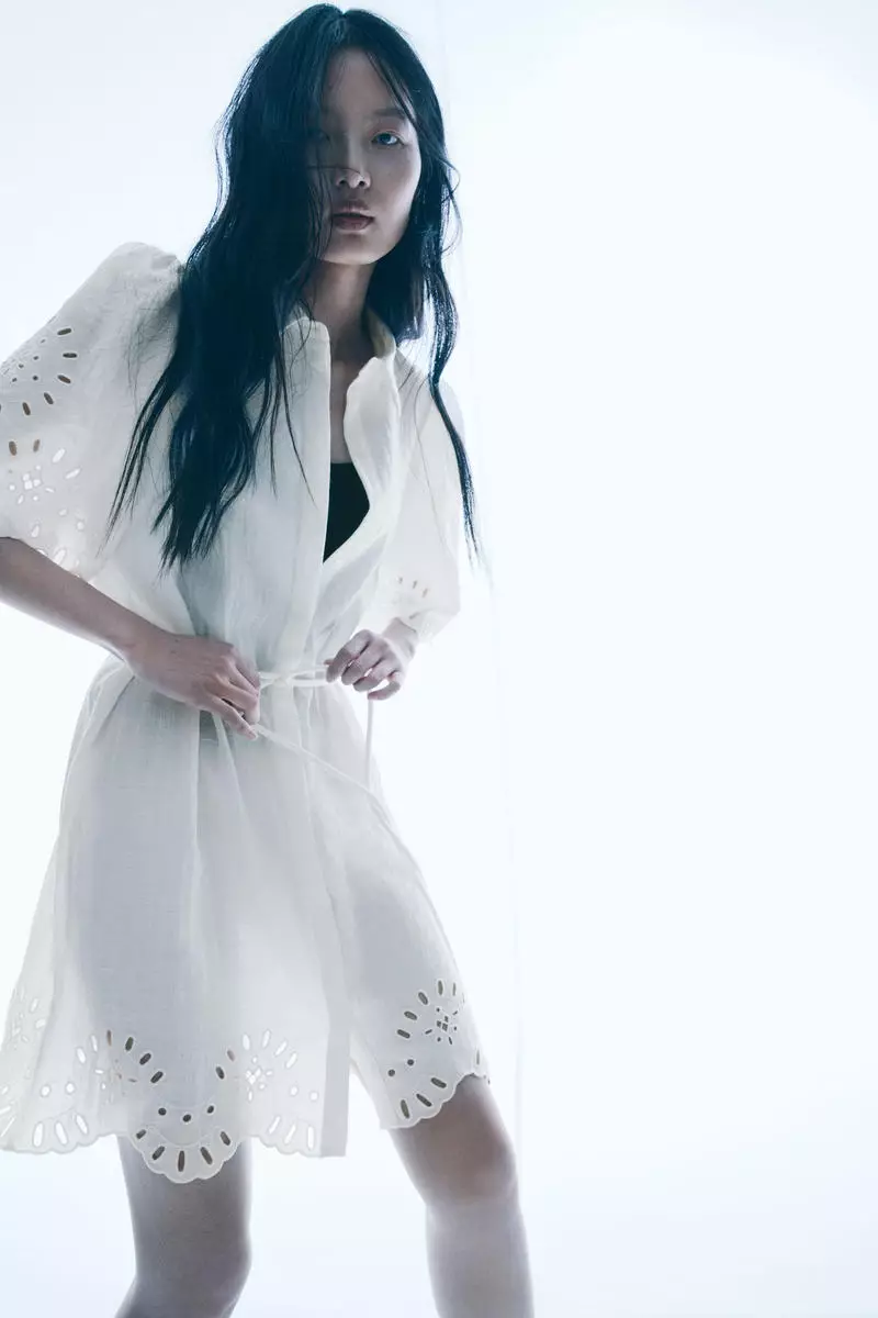 Broderie anglaise dress