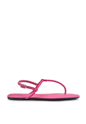 Rubi pink Carmen T-Bar Sandals 1D842SH24F5E54GS_1
