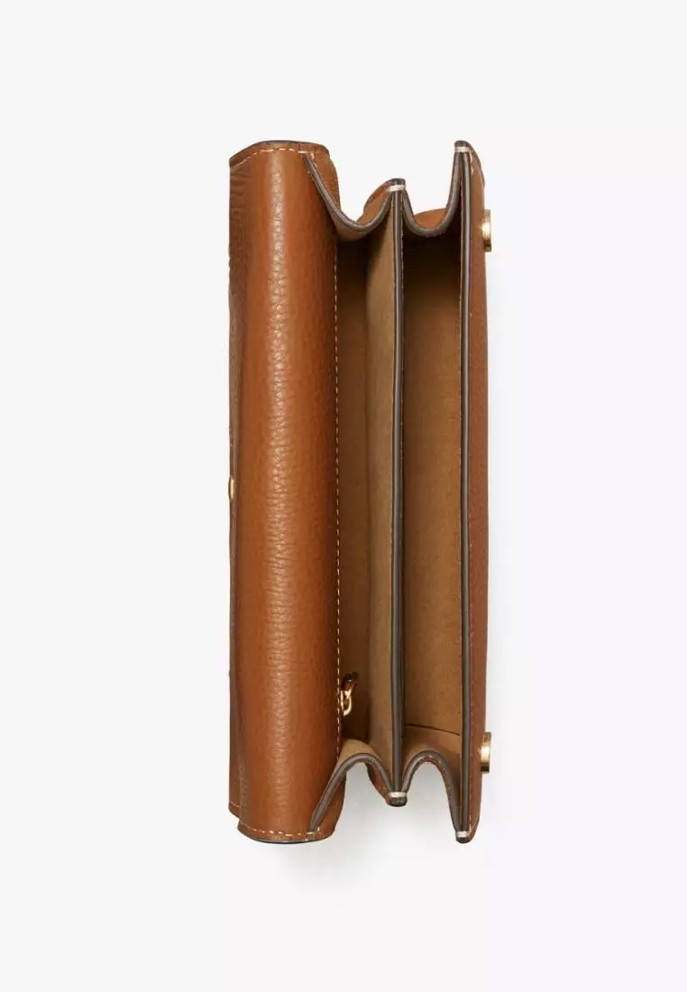 Tory Burch Small Miller Shoulder Bag Light Umber