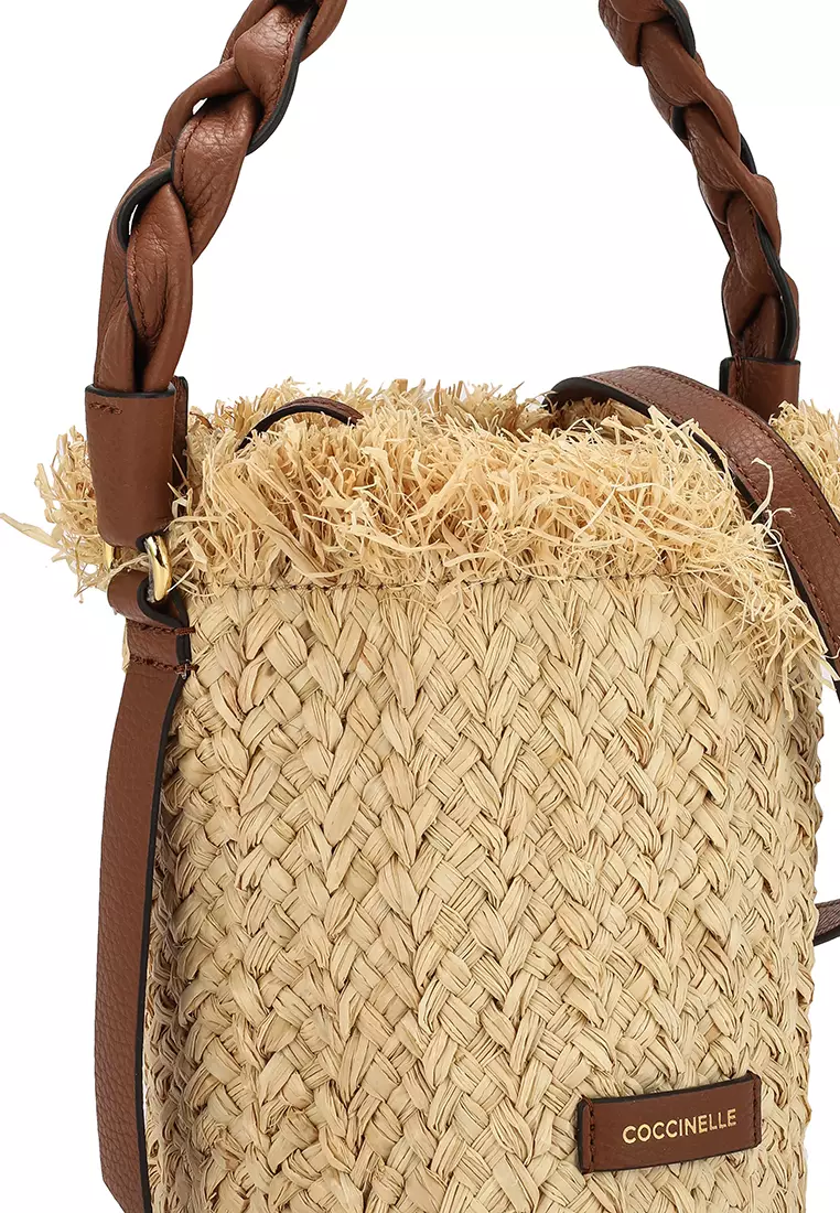 Coccinelle best sale straw bag