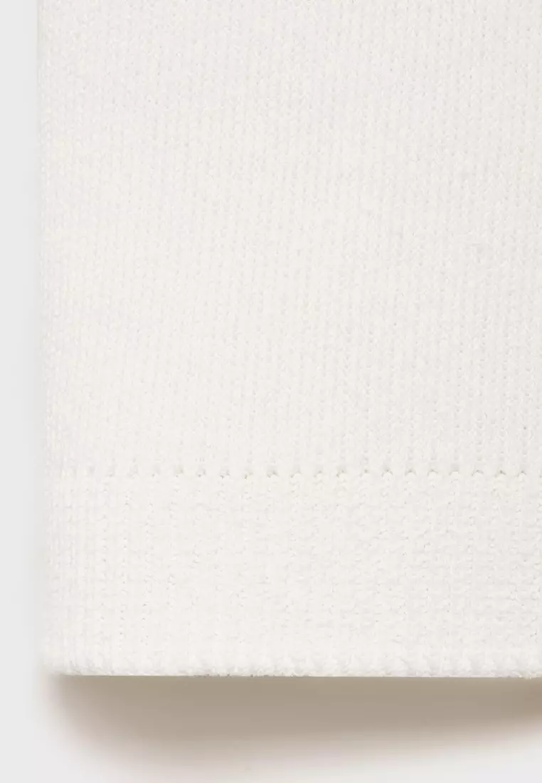 Top Knit Jewel Buttons Soles