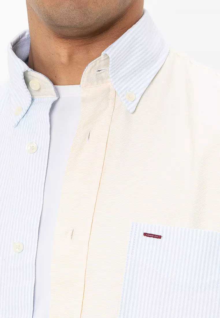 Tommy Hilfiger Color Block Shirt - Tommy Mainline 2026 | Buy Tommy ...