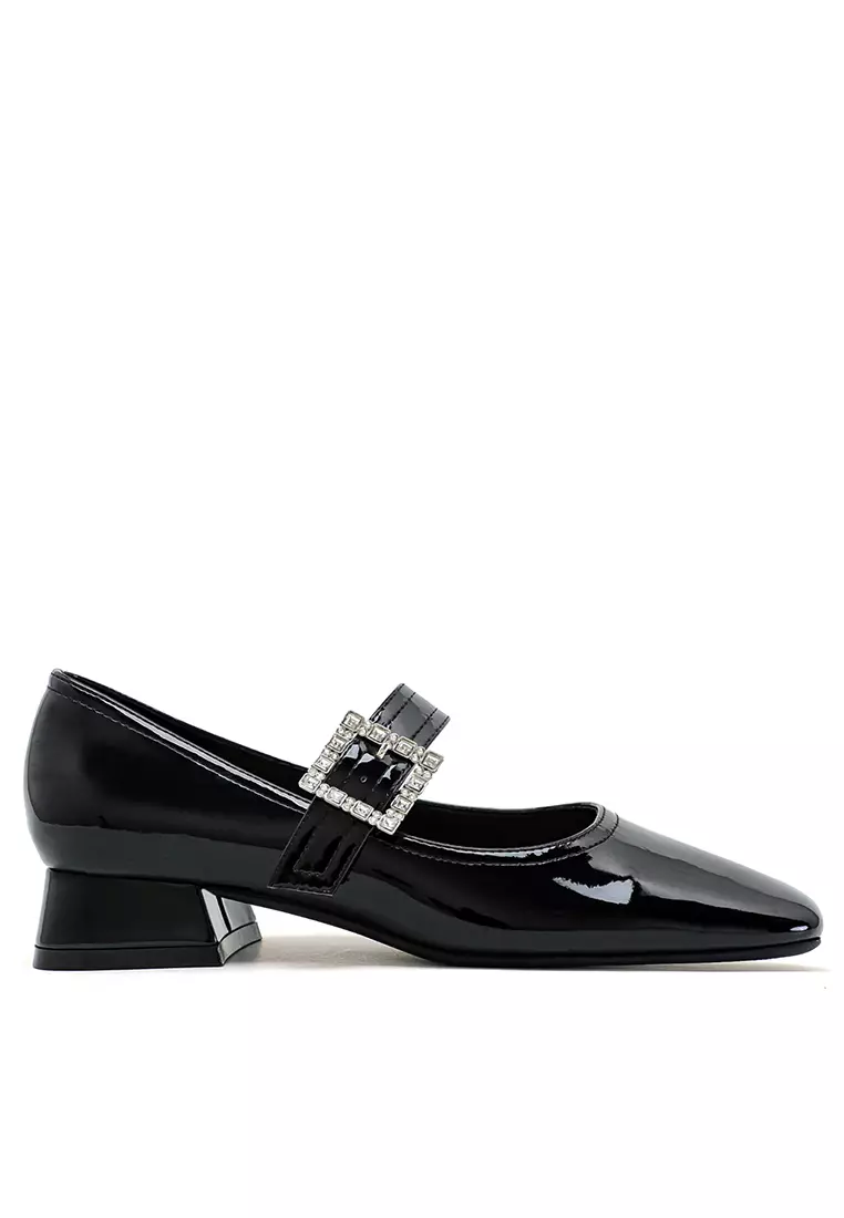 Discount on Twenty Eight Shoes  shoes - SKU: 3CM Rhinestone Buckle Strap Mary Jane Shoes BY3102-10