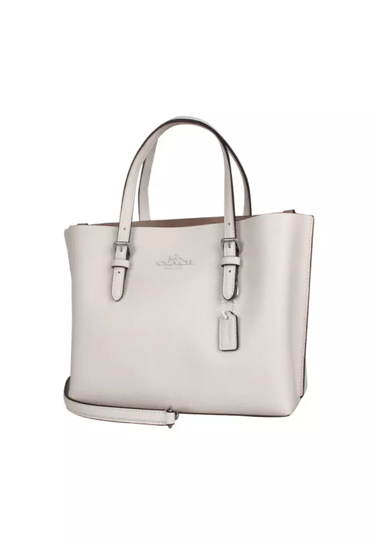 Mollie Tote Bag 25 In Silver Chalk CV966