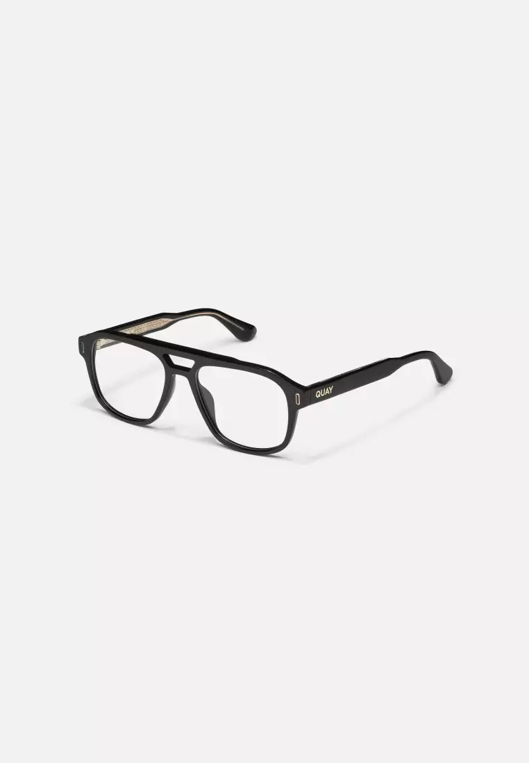 QUAY Spin Off Optical Eyeglasses - Black