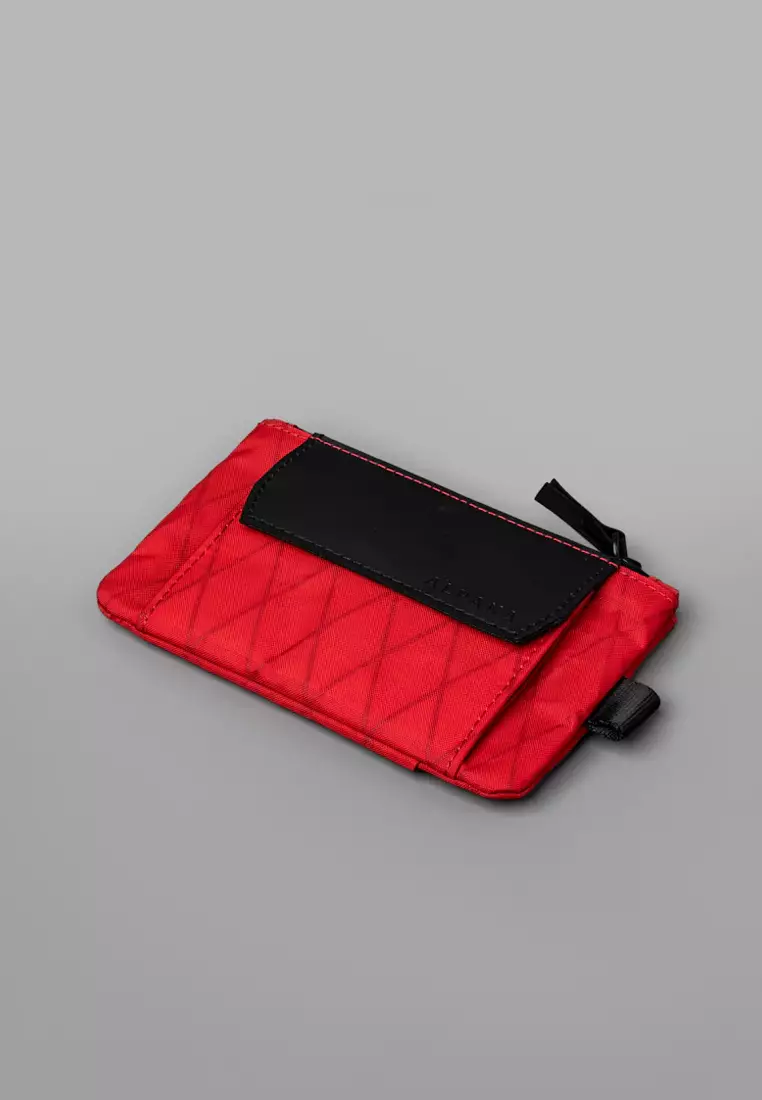Alpaka Zip Pouch Coin - True Red