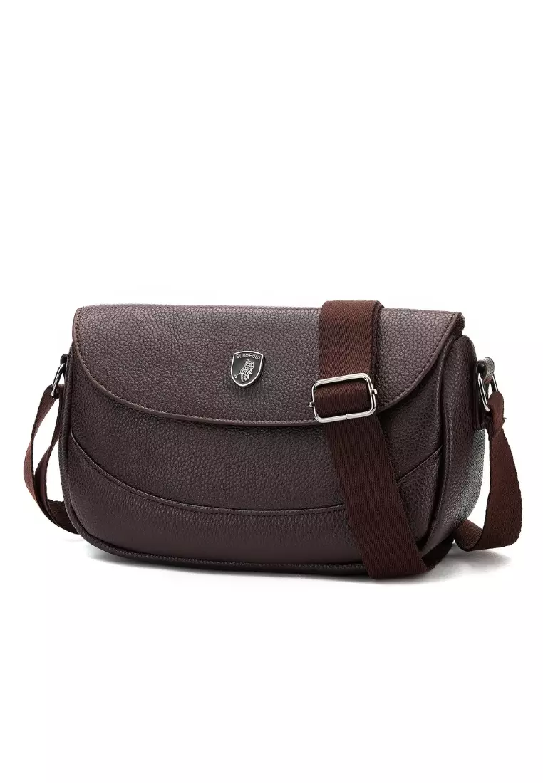 Faux Leather Crossbody Mesenger Bag EBA 51208