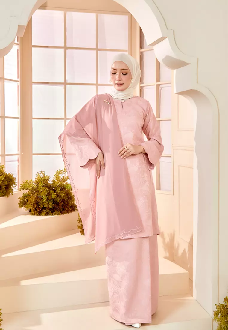 Buy Era Maya MAJESTIC Classic Cotton Embroidery Baju Kurung Pahang