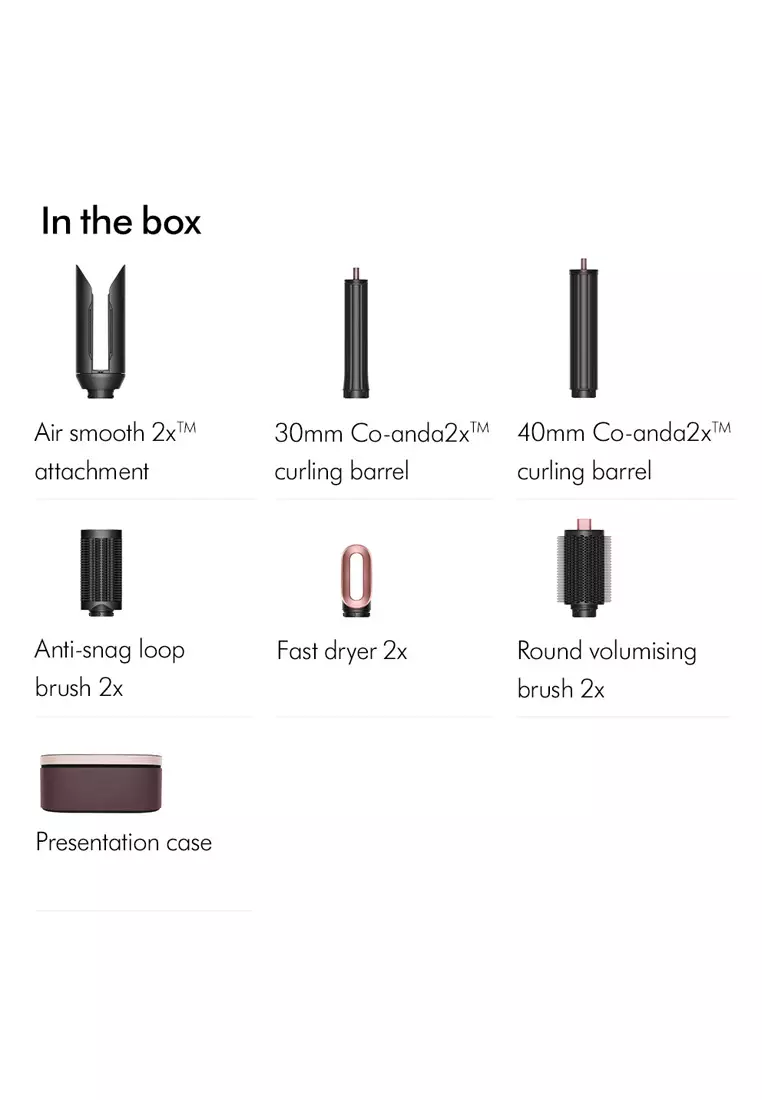 Airwrap Co-anda2x multi-styler & dryer | 6-in-1 | All day curls | Faster drying