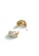 FAWNXFERN gold Faux Rhinestones Arc Stud  Earrings 3F560ACB0F66DBGS_3