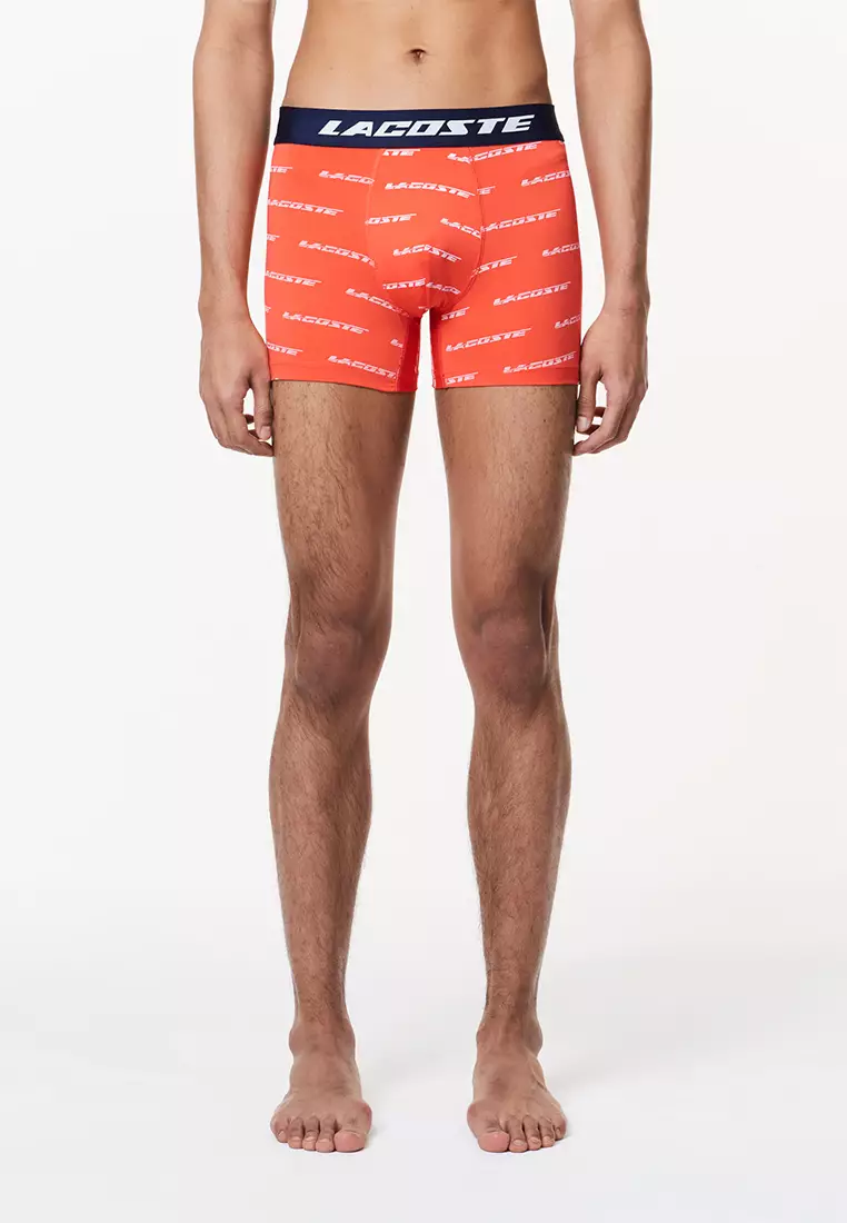 Men’s 3-pack Lacoste Microfiber Print Trunks