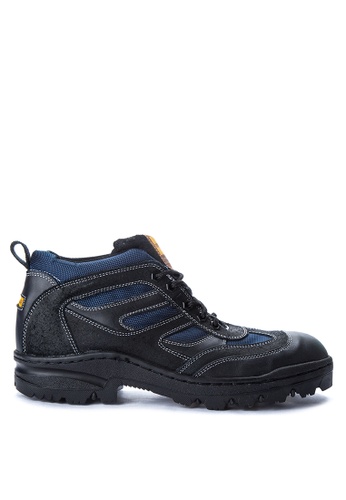 Caterpillar black and blue RS-8888 Boots CA367SH06OORPH_1