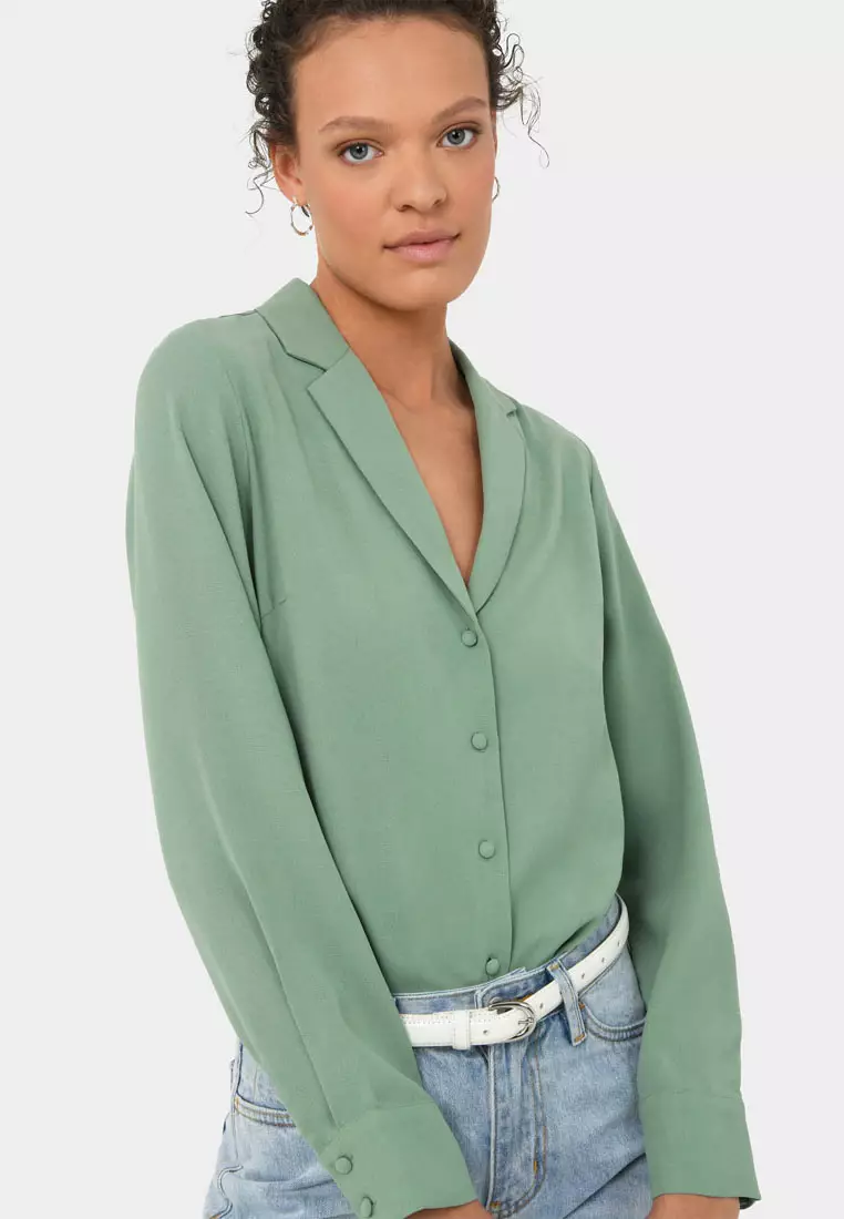 Elaine Buttoned Blouse