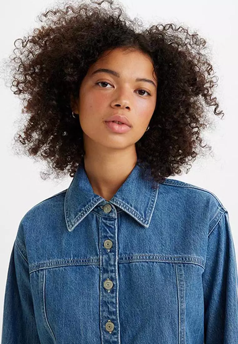 Levi shop denim outfits