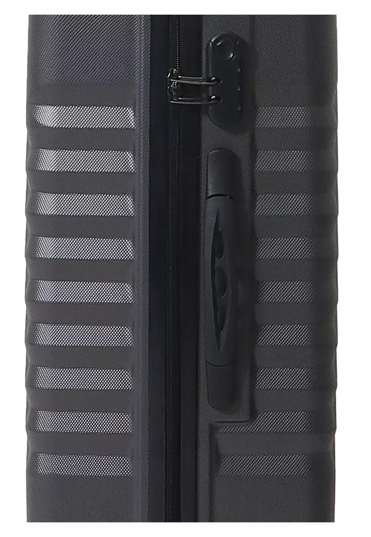 Carlton Koper Cabin Hardcase Unisex Size 24Inch Suitcase Combination Lock Large Compartment  ORIGINAL - DarkGrey