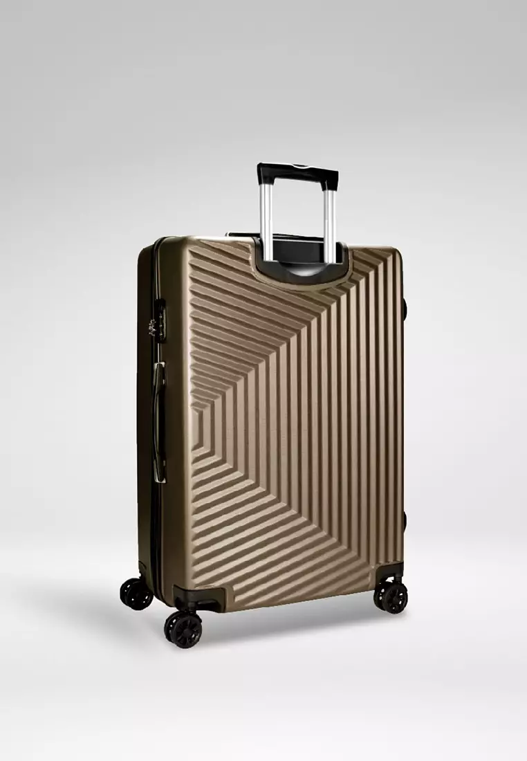 Urbanlite Trapez 24 inch 8-Wheel Spinner Hard Case Luggage