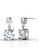 Her Jewellery silver XMAS - Her Jewellery Snowman Earrings with Premium Grade Crystals from Austria HE581AC0RADMMY_1