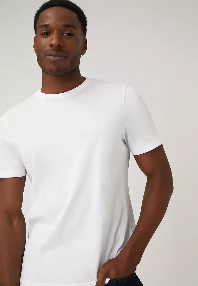 Marks and spencer best sale crew neck t shirt