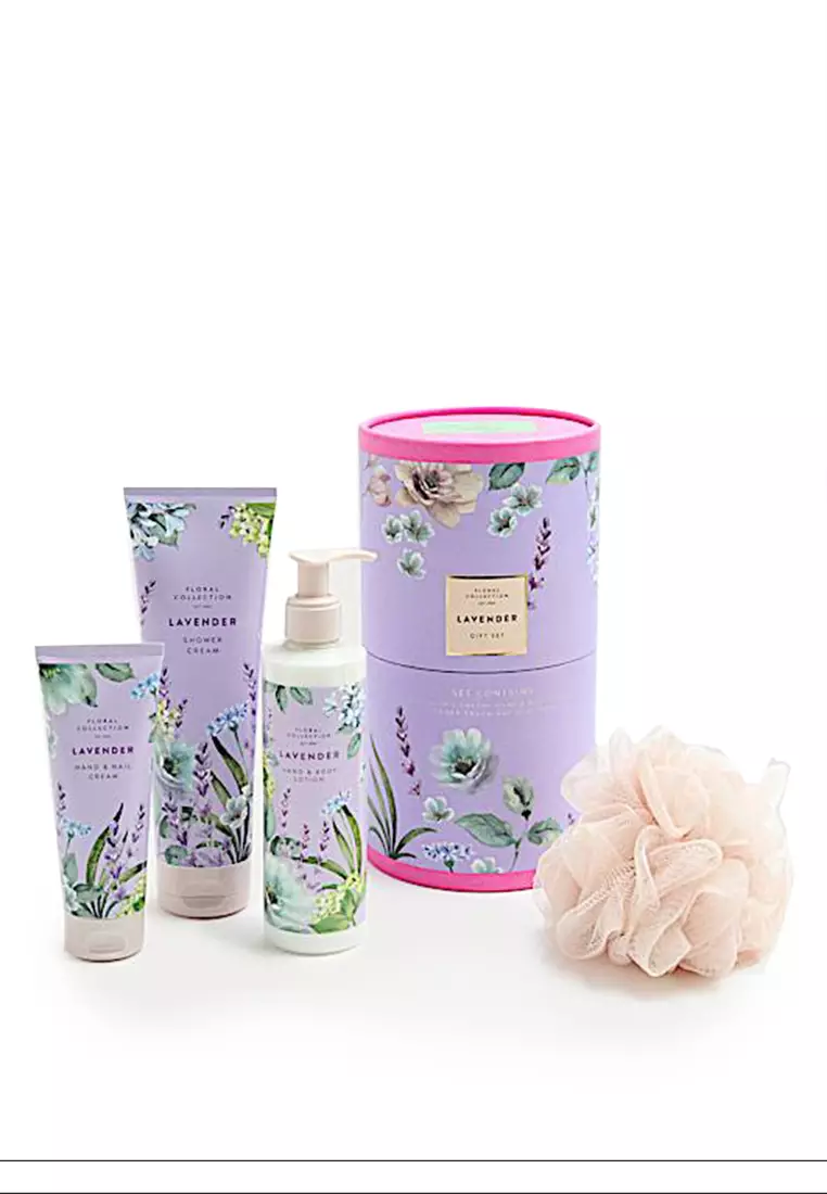 Floral Lavender Gift Set