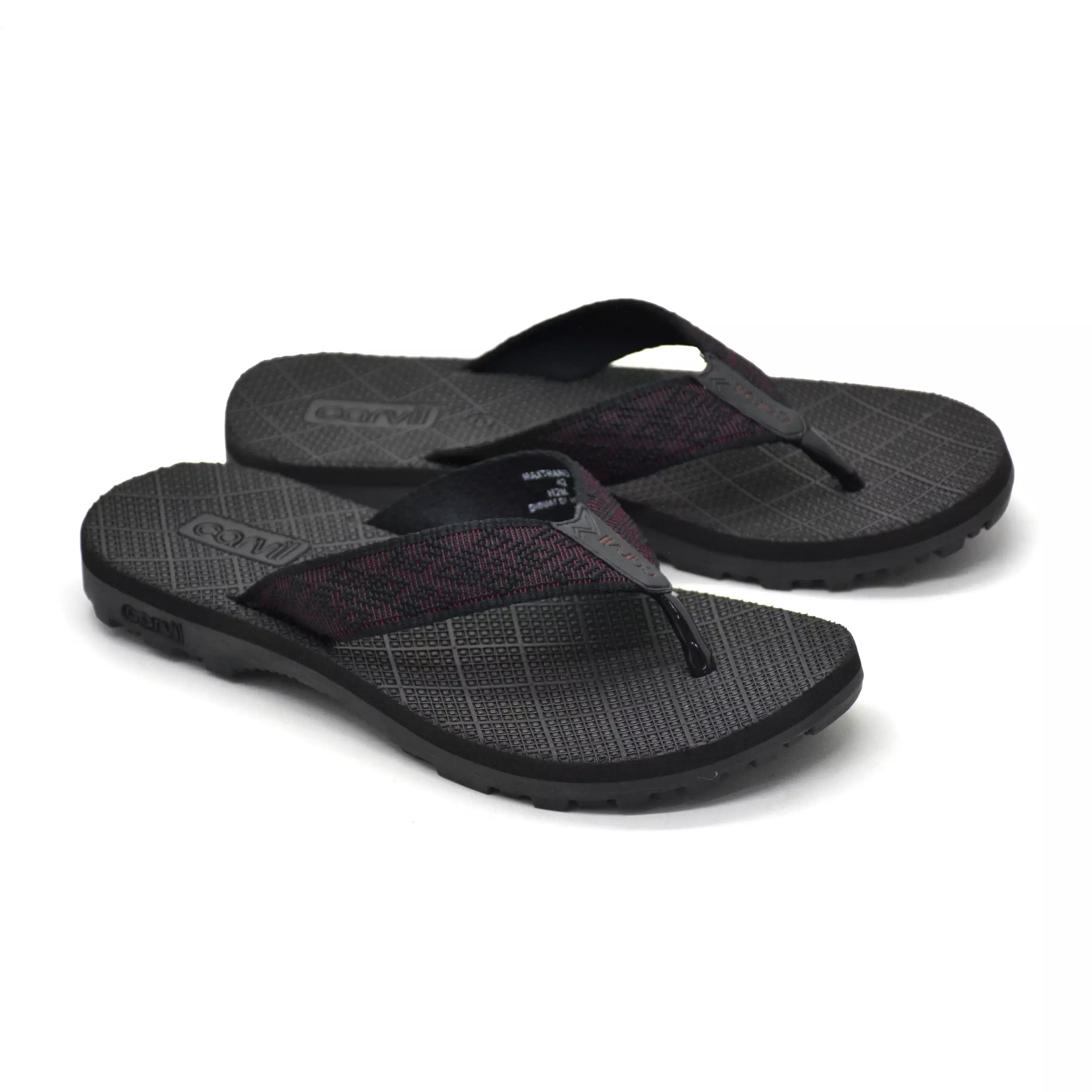 Carvil Sandal Pria Maxtrano-Me Black/Marron