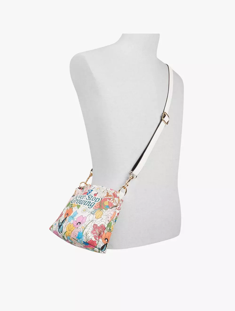 ALDO x Artist Series WHATISADAM04 SATCHEL - WHITE