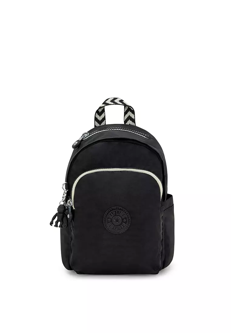 Kipling small black backpack best sale