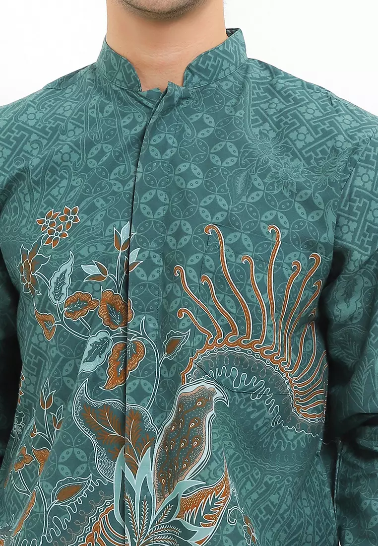 Jamie Koko Shirt Kemeja Batik Pria Panjang