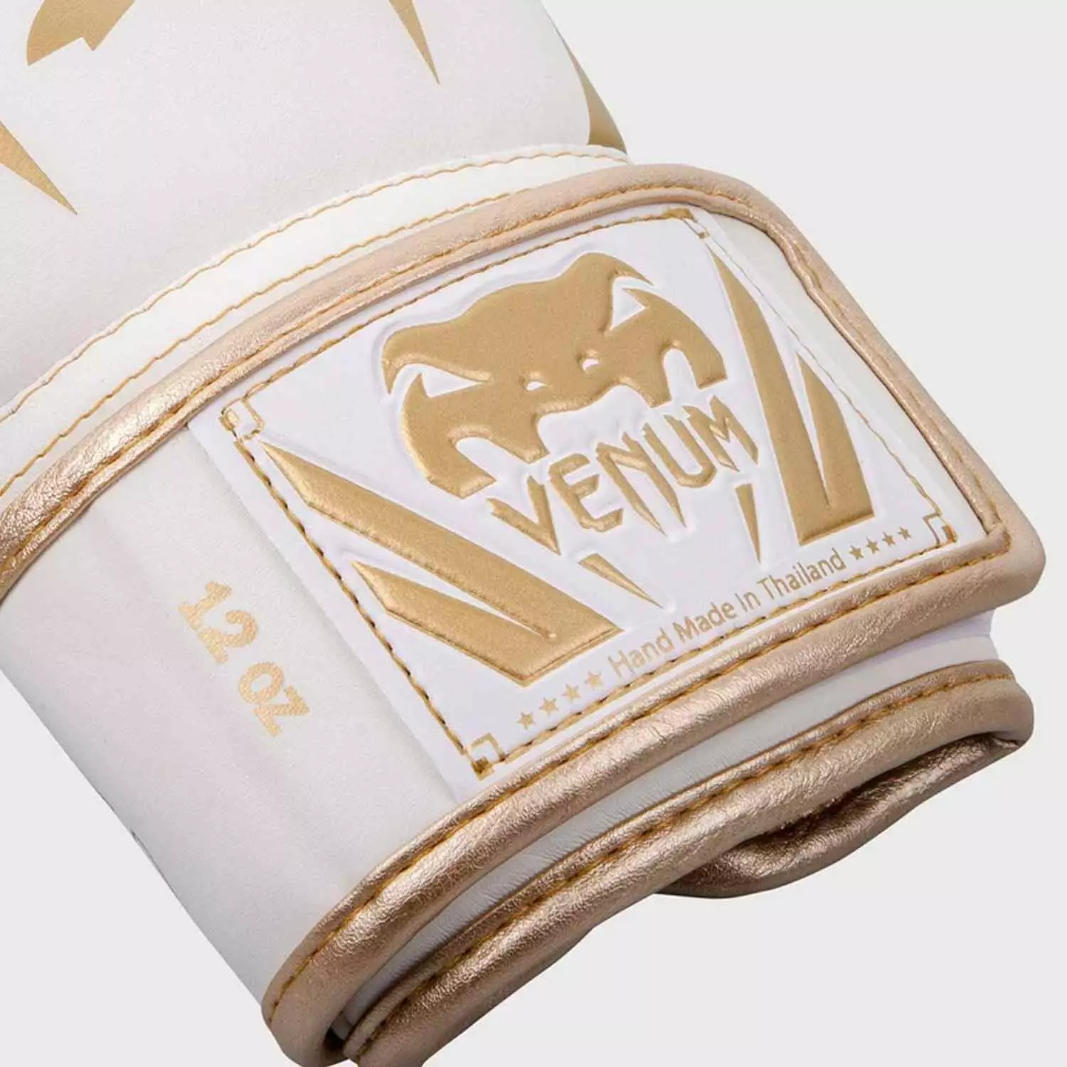 Sarung tinju boxing glove Venum Elite Boxing Gloves White/Gold 10oz